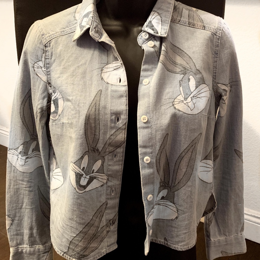 Bugs Bunny * Button Up - image 4